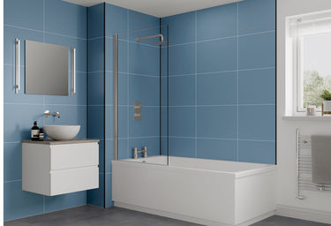 Misty Blue Tile Multipanel Wall Panel